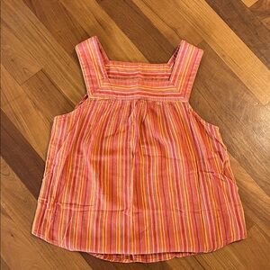 Universal Thread Multicolor Striped Top